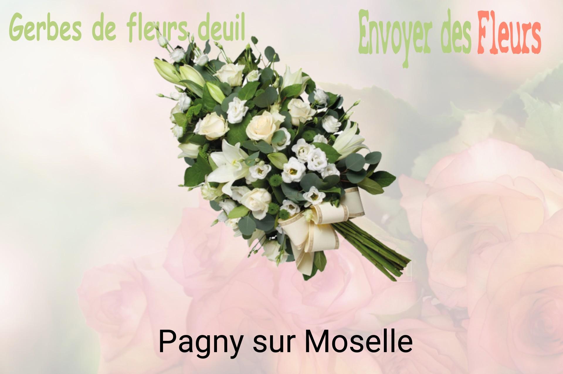 Gerbe de fleurs de deuil livrée à Pagny-sur-Moselle